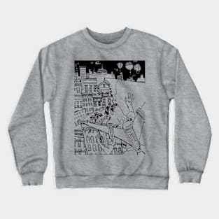 Steampunk Captain Crewneck Sweatshirt